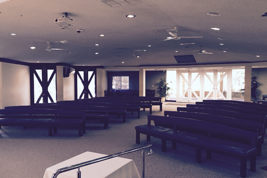 Interior shot of Chapel